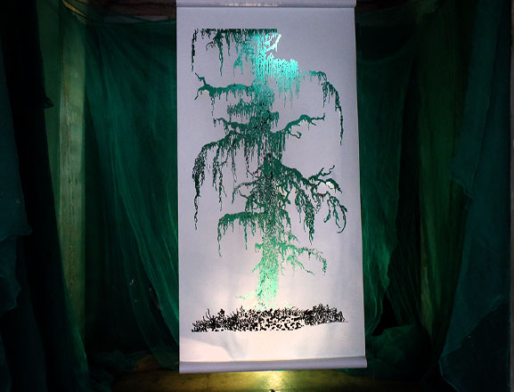 Ellen Louise Weise - The Mossy Tree - Installation im tête